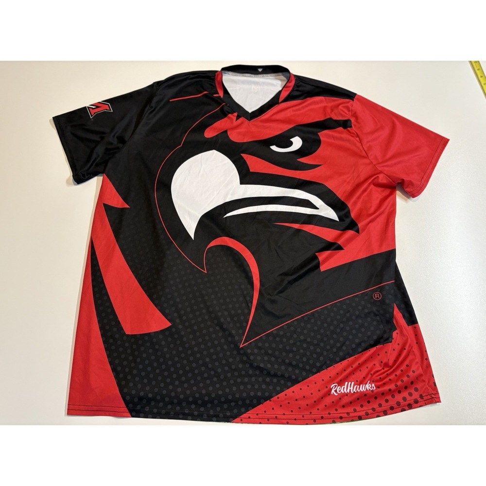 Men's AOP Miami RedHawks All Over Print Shirt SZ Men's 2XL